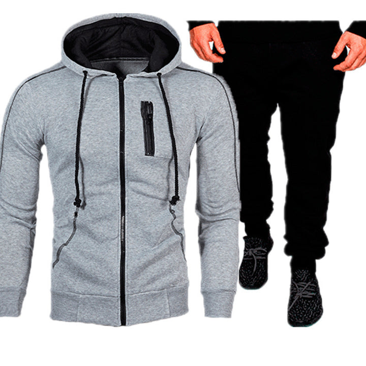 Men's sporty hoodie and jogging pants set Lisslune