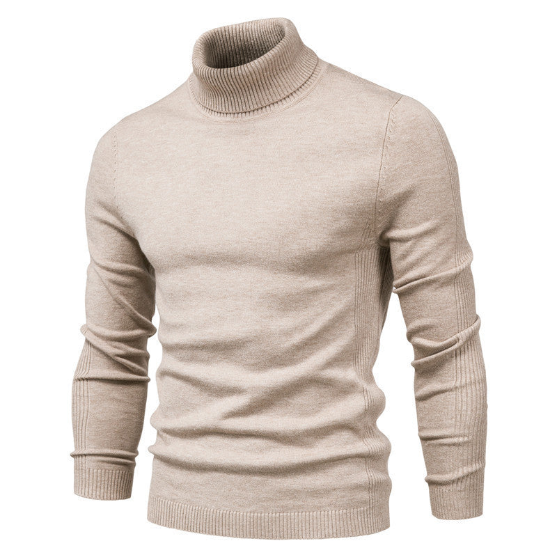 Men's elegant turtleneck sweater made of fine knit Lisslune