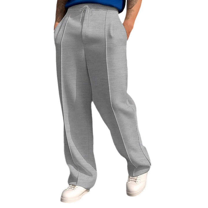 Men's sporty joggers with an elastic waistband and practical side pockets Lisslune