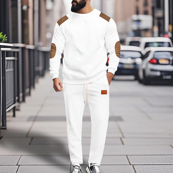 Men's stylish tracksuit set with elastic waistband and practical pockets Lisslune