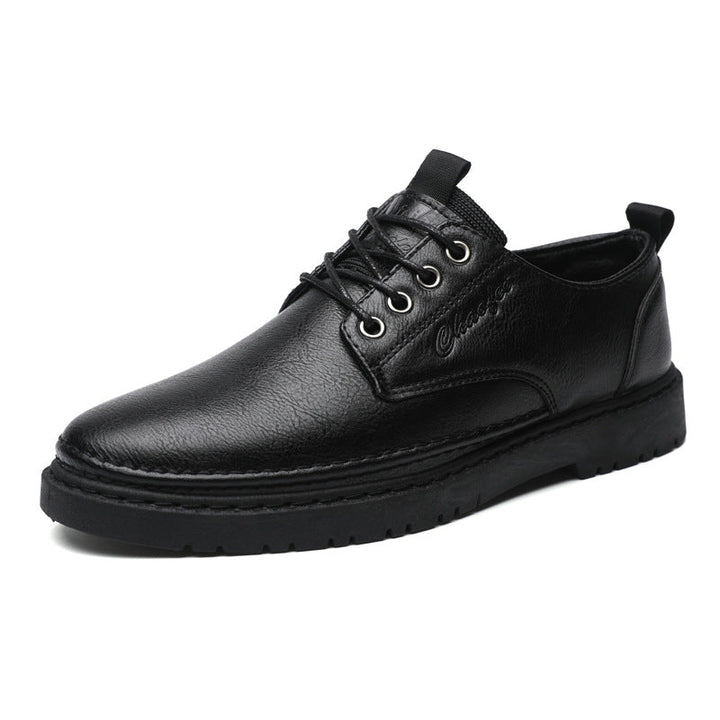 Men's lace-up shoes with modern upper material made of high-quality leather and comfortable sole Lisslune
