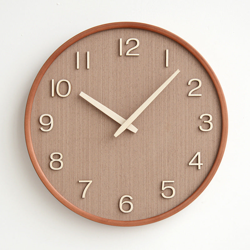 Lisslune | AestheticTone - Nordic timeless wall clock made of wood
