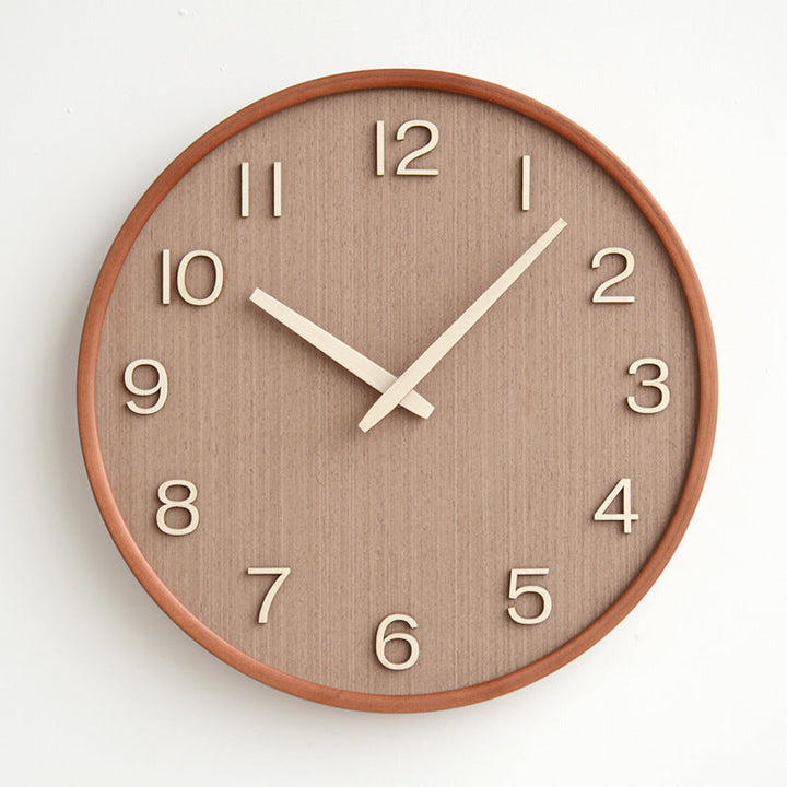 Lisslune | AestheticTone - Nordic timeless wall clock made of wood