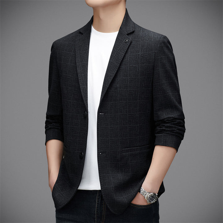 Men's Fashionable Blazer with Structured Design Lisslune