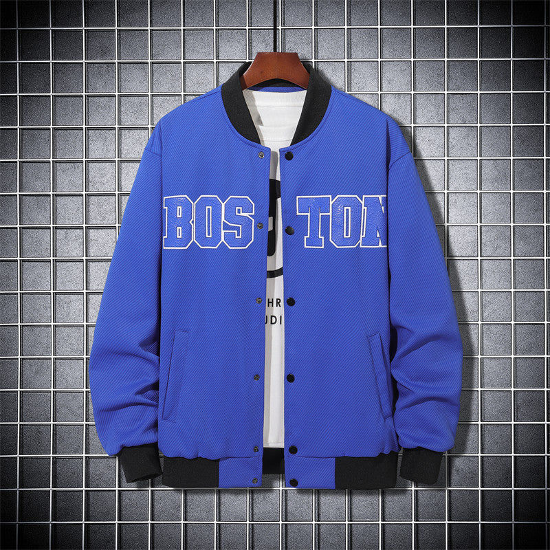Men's Sporty College Jacket Lisslune