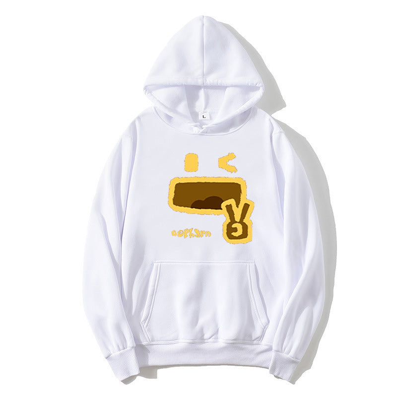 Women's hoodie with creative emoji design Lisslune