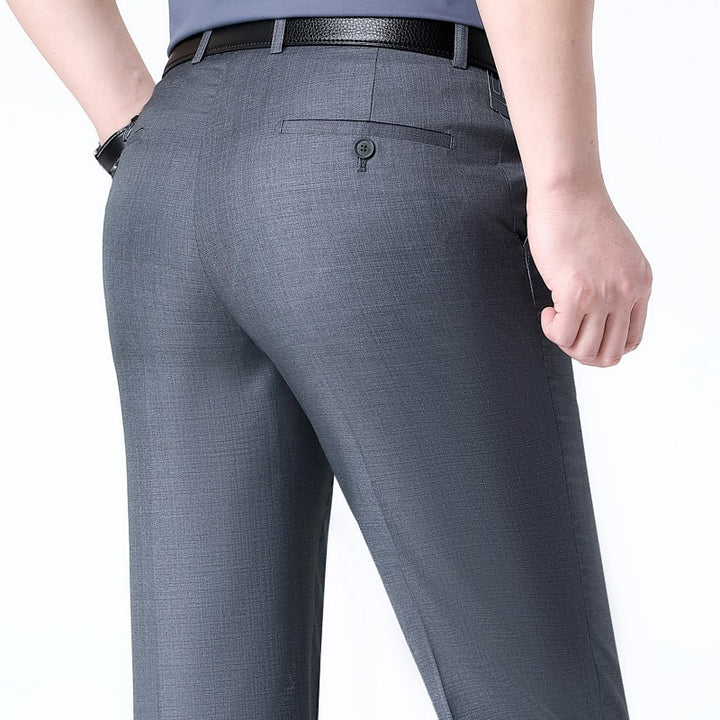 Men's elegant suit trousers made from high-quality wool blend Lisslune