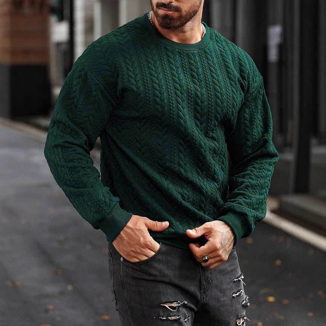 Men's Chunky Knit Sweater Lisslune