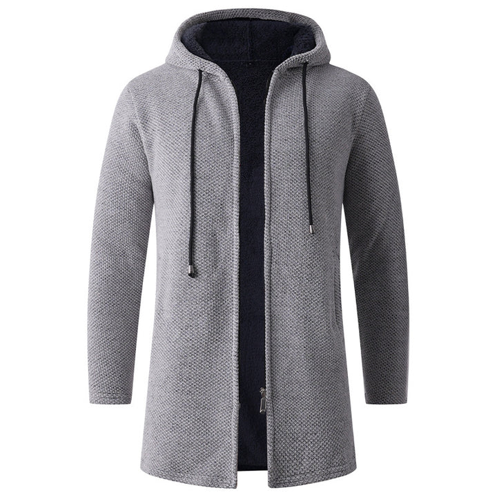 Men's casual hoodie jacket with soft lining Lisslune