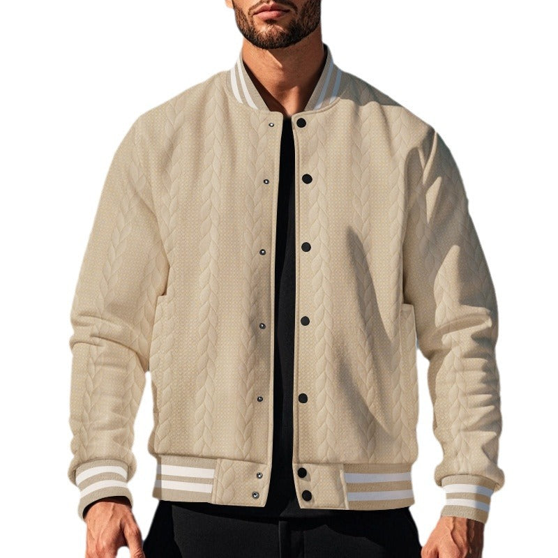 Men's casual cardigan in sporty style Lisslune