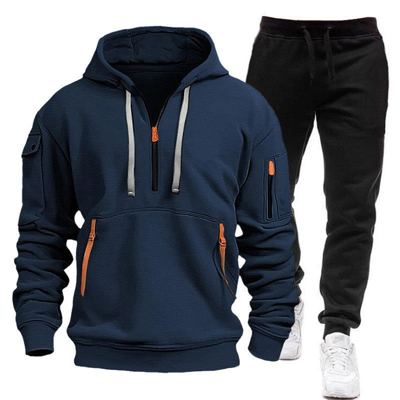 Women's functional hooded sweatshirt with practical zip pockets Lisslune
