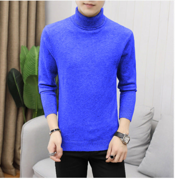 Men's turtleneck sweater made of high-quality cotton Lisslune