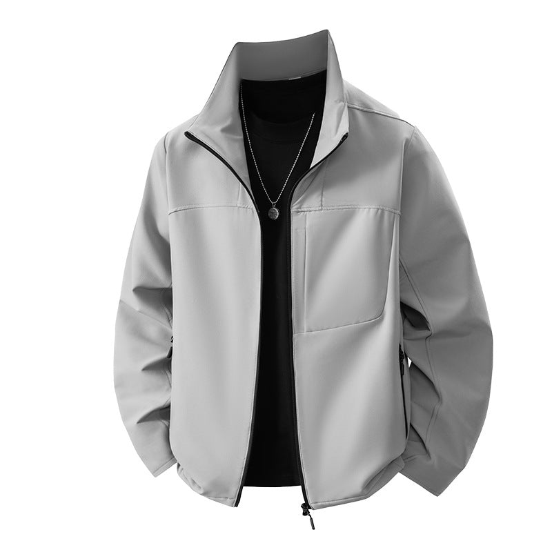 Men's lightweight functional jacket with practical pockets Lisslune