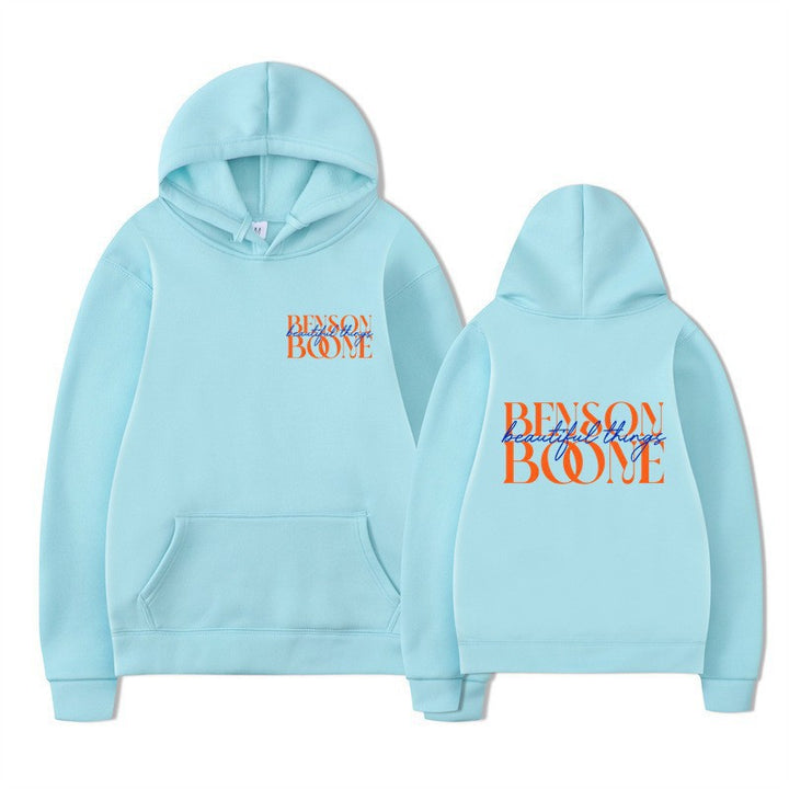 Women's hoodie with creative print and soft interior Lisslune