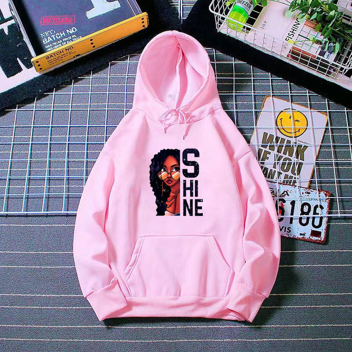 Women’s hoodie with creative feminine design Lisslune