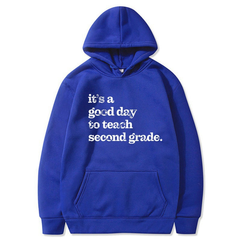 Women's hoodie with inspiring teacher quote and comfortable fit Lisslune