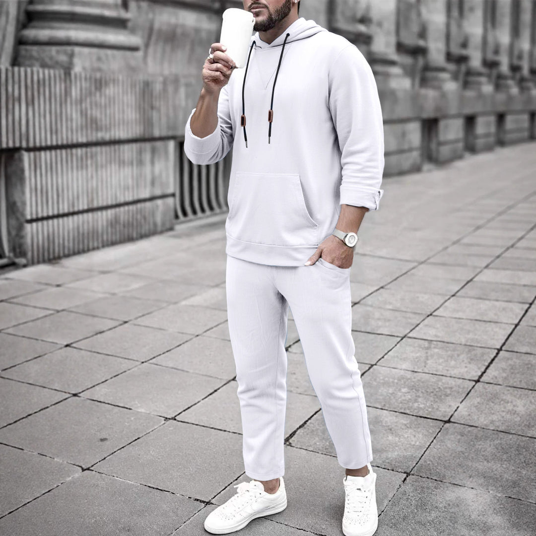 Men's Casual Hoodie and Jogging Pants Set Lisslune