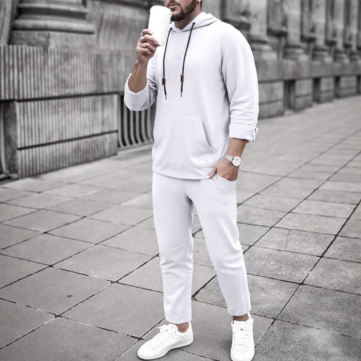 Men's Casual Hoodie and Jogging Pants Set Lisslune
