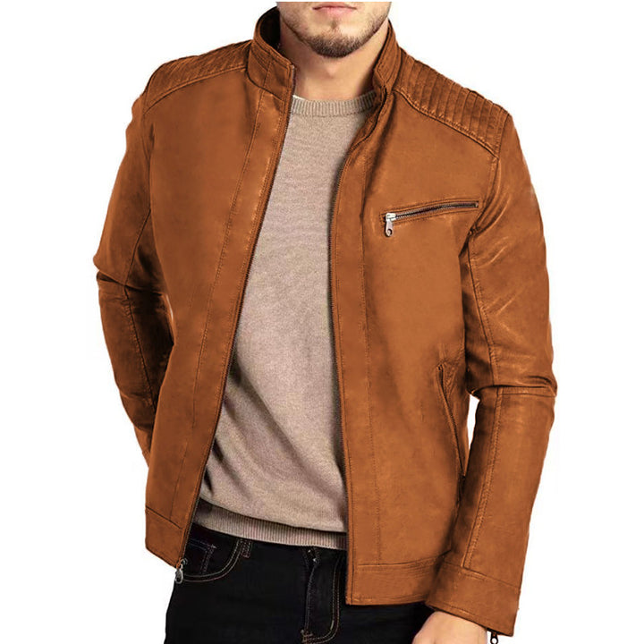 Men's Leather Jacket Lisslune