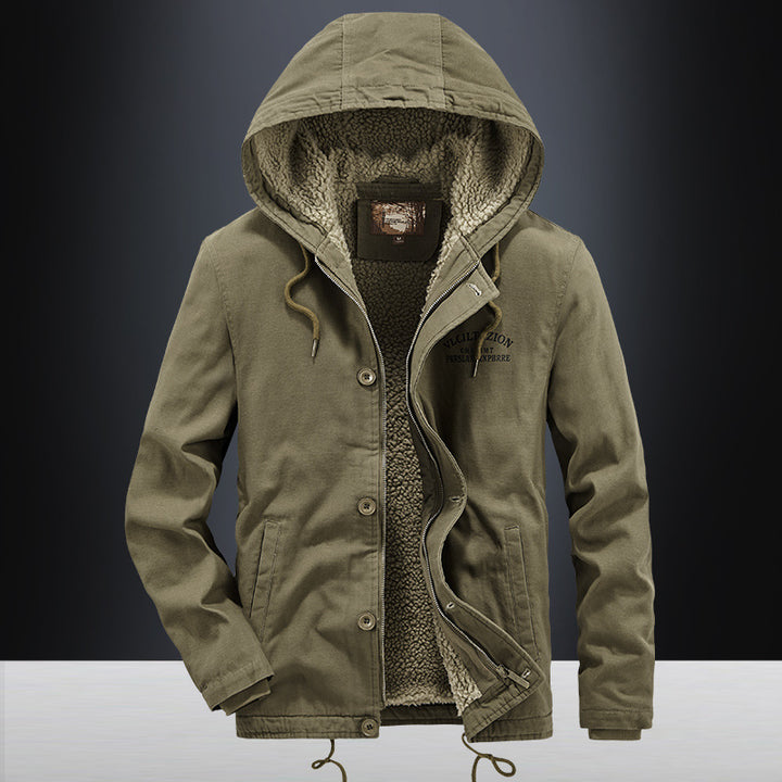 Men's Casual Hooded Jacket Lisslune