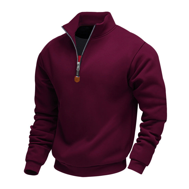Men's sweatshirt with stand-up collar Lisslune
