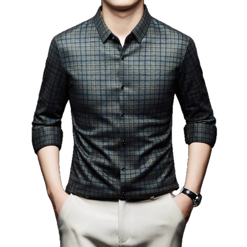 Men's checked shirt Lisslune