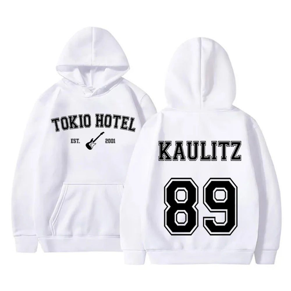 Women's hoodie with modern band design and comfortable fit Lisslune