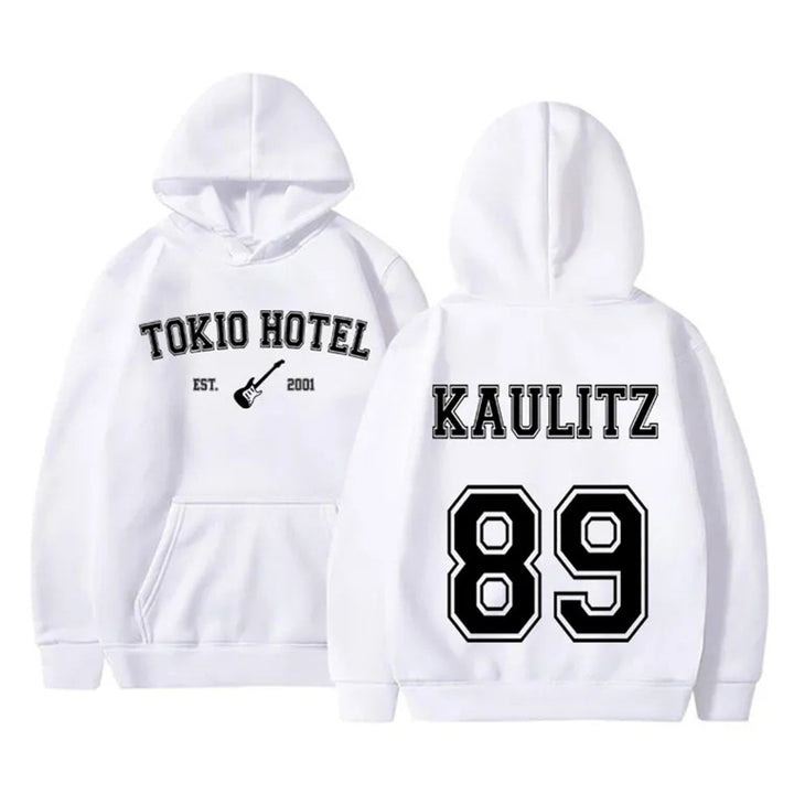 Women's hoodie with modern band design and comfortable fit Lisslune