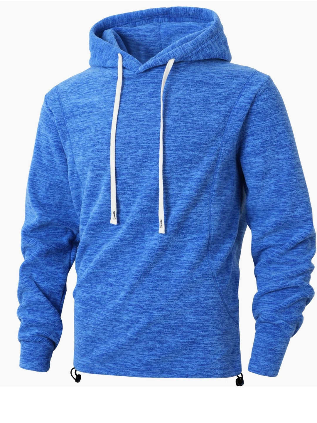 Men's Fleece Hoodie with modern cut and practical pockets Lisslune