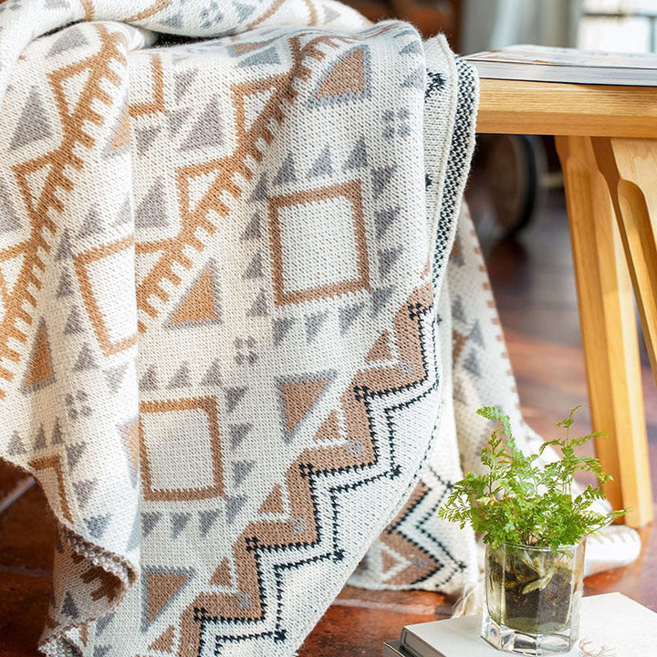 Lisslune | Boho Navajo Sunlight Bedspread