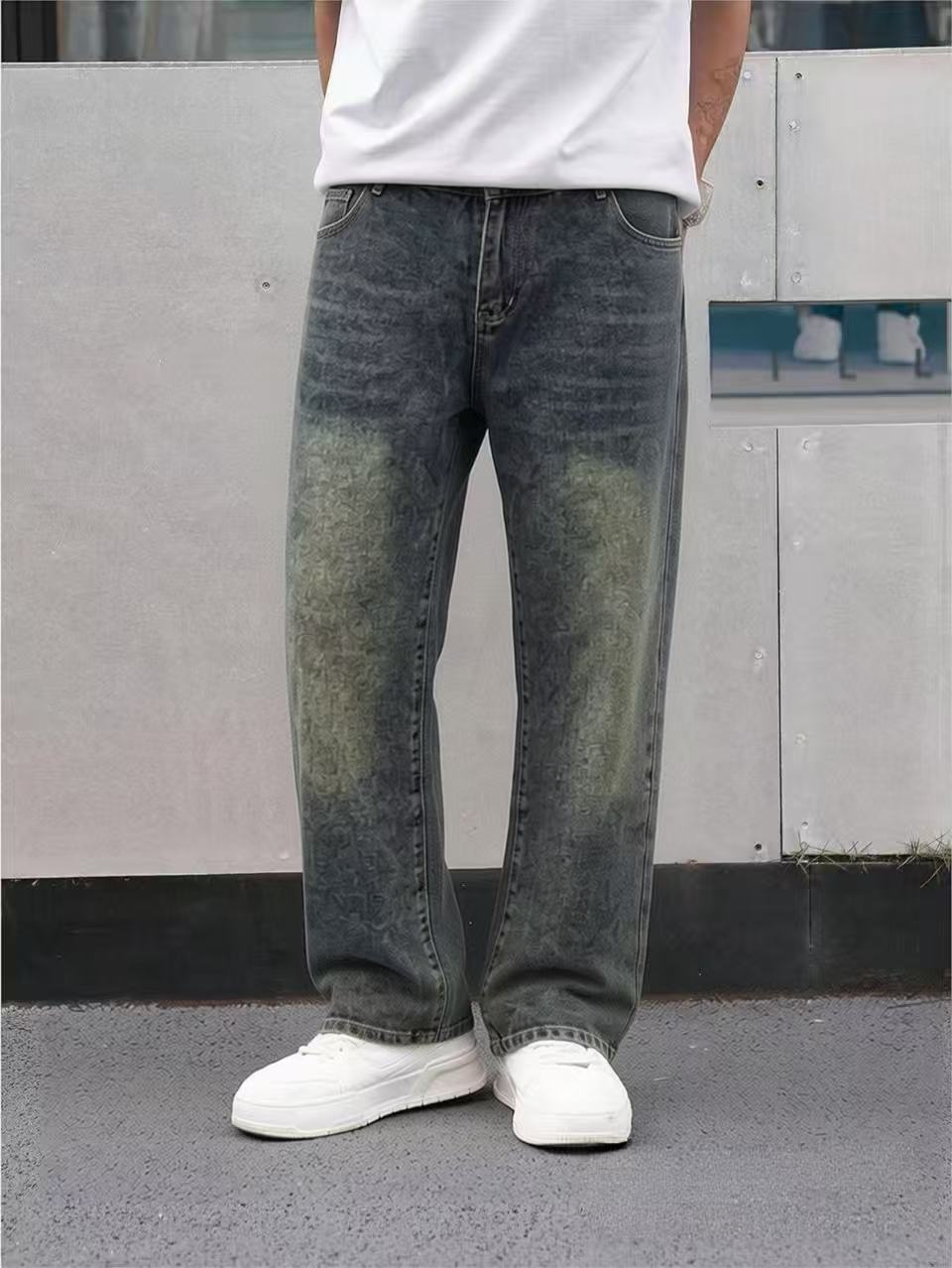 Herren lässige Jeans mit einzigartigem Design Lisslune
