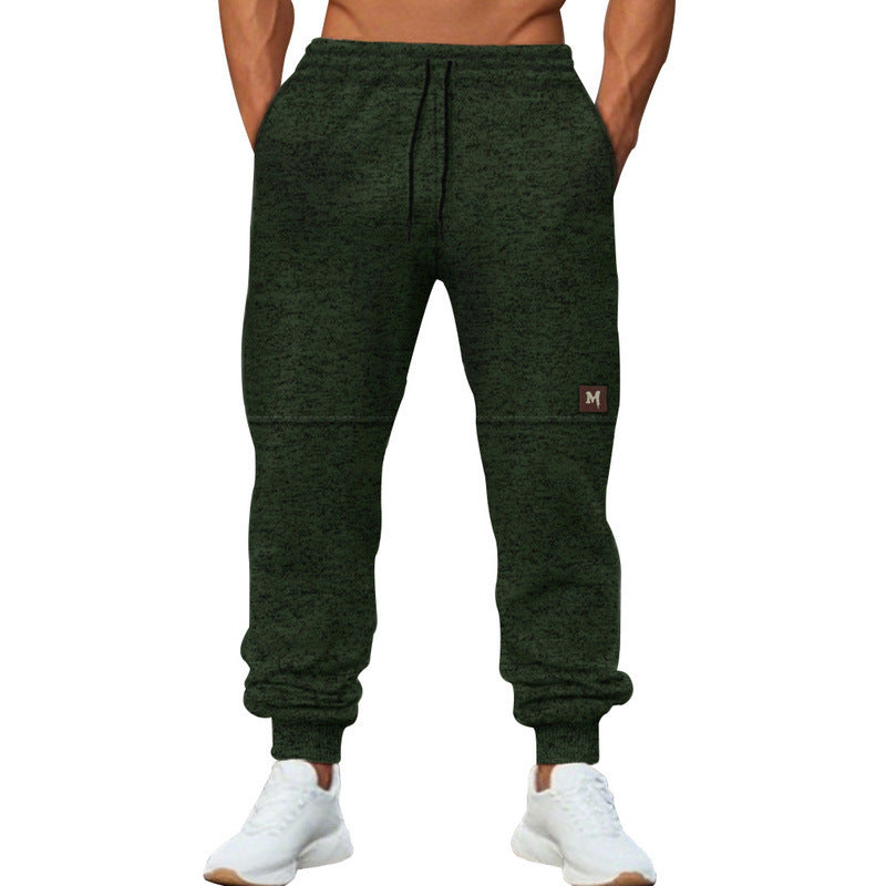Men's modern jogging pants with elastic waistband and side pockets Lisslune