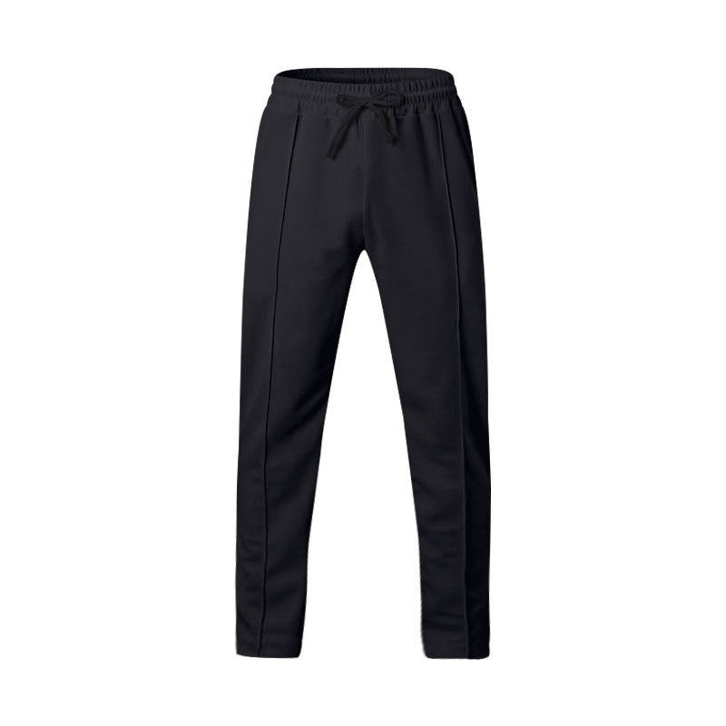 Men's sporty jogging pants with elastic waistband and functional side pockets Lisslune
