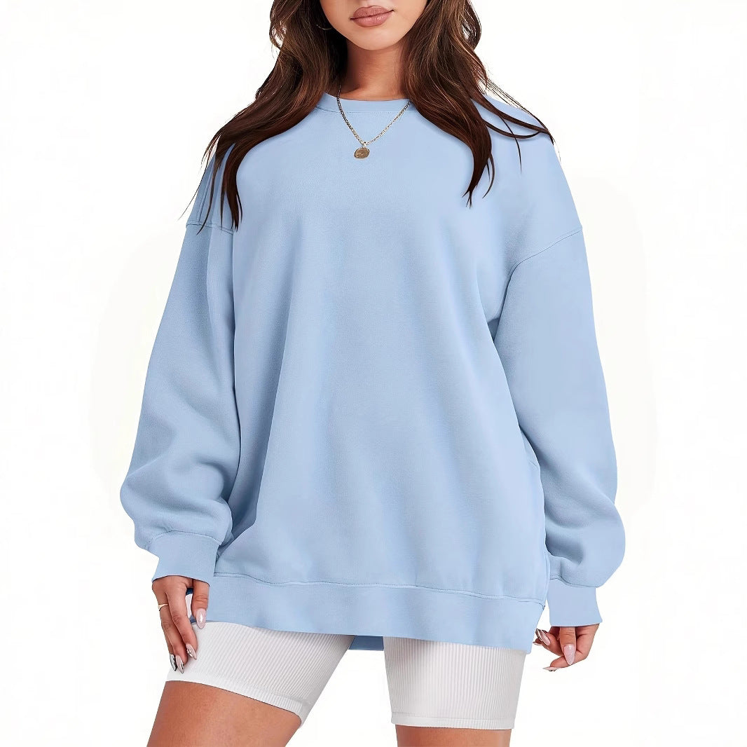 Women's sweatshirt with high-quality cotton blend and casual design Lisslune