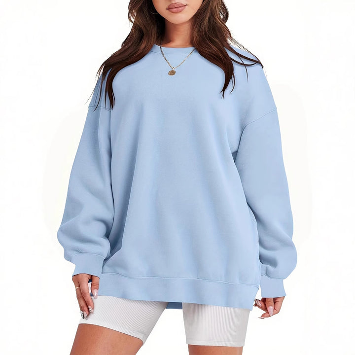 Women's sweatshirt with high-quality cotton blend and casual design Lisslune