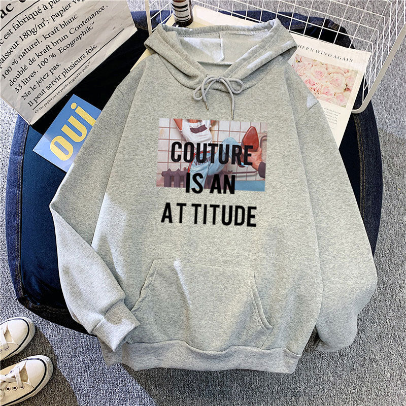 Women's hoodie with modern statement design Lisslune