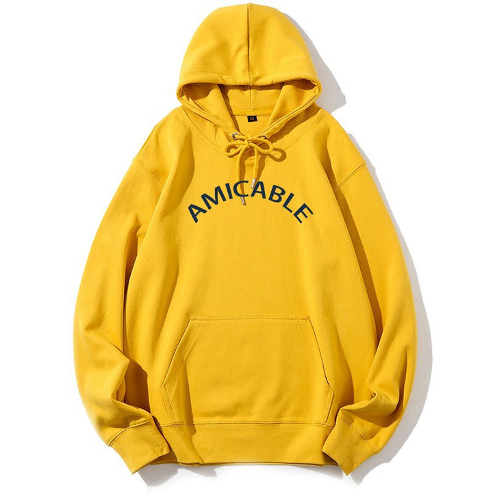 Women's hoodie with large lettering and kangaroo pocket Lisslune