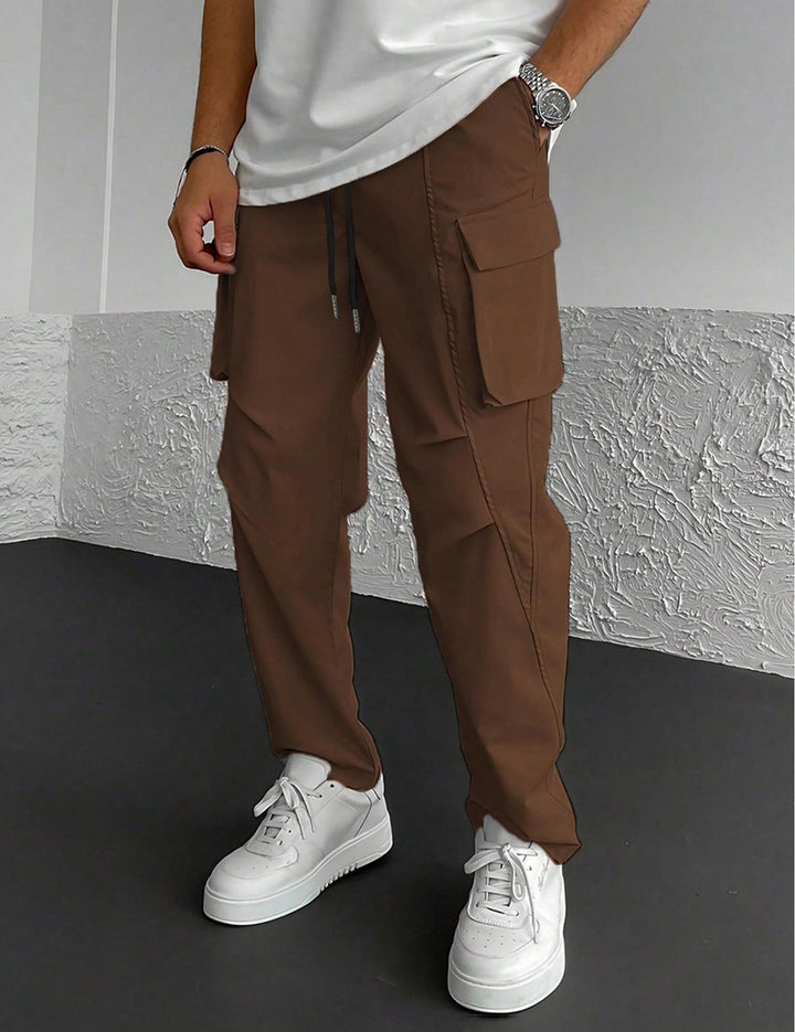 Men's Stylish Cargo Pants with Functional Pockets Lisslune