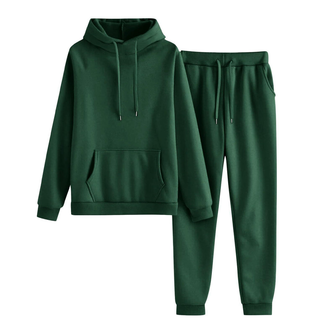Women's hoodie and jogger set in a casual cut with practical pockets Lisslune
