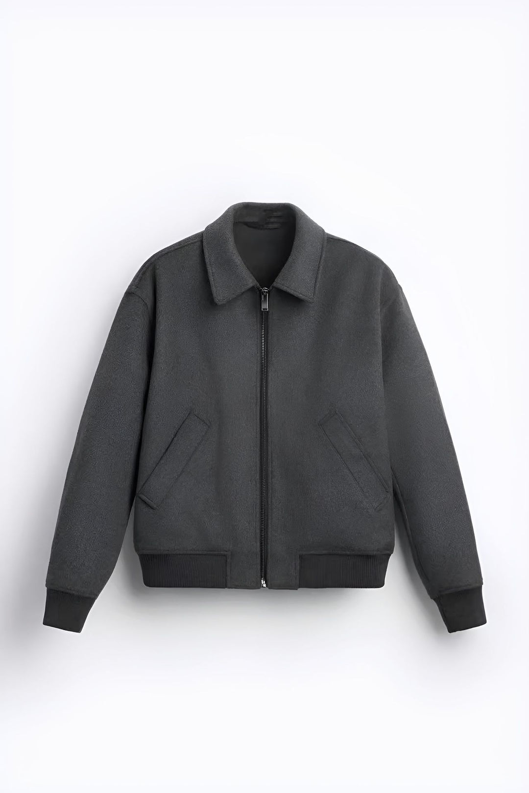 Men's colorful fleece bomber jacket with side pockets Lisslune