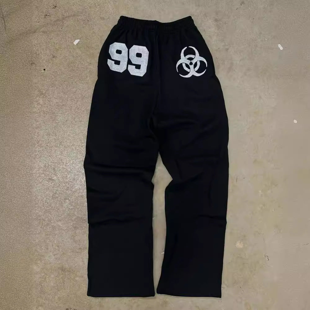 Women's sweatpants with urban biohazard design and comfortable fit Lisslune