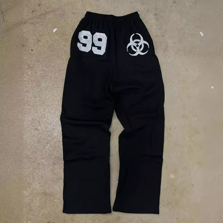 Women's sweatpants with urban biohazard design and comfortable fit Lisslune