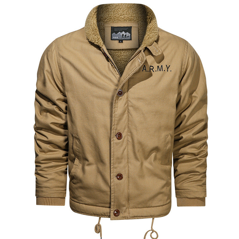 Men's Military-Inspired Jacket Lisslune