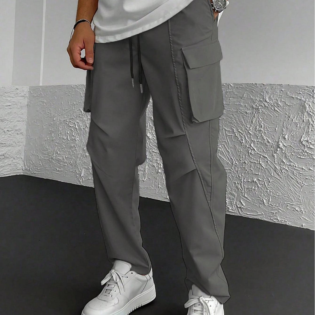 Men's Stylish Cargo Pants with Functional Pockets Lisslune