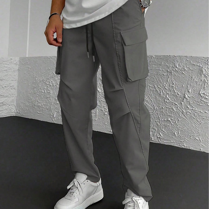 Men's Stylish Cargo Pants with Functional Pockets Lisslune