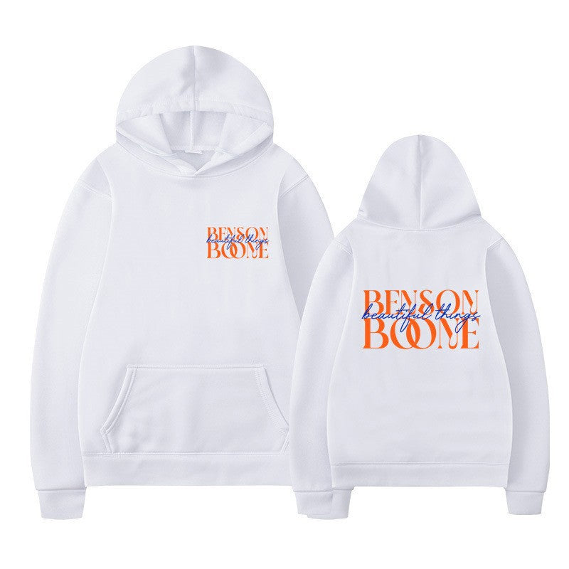 Women's hoodie with creative print and soft interior Lisslune