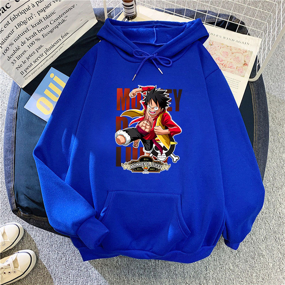 Women's Hoodie with Vibrant Anime Motif Lisslune