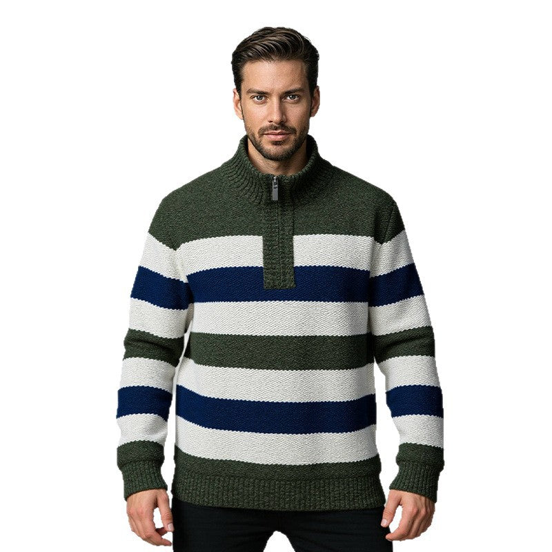 Men's sweater with high collar Lisslune