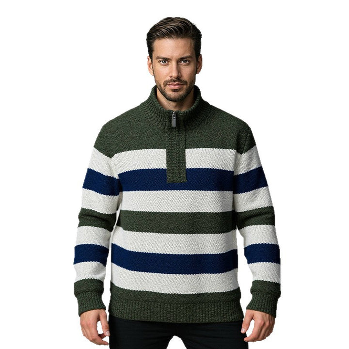 Men's sweater with high collar Lisslune