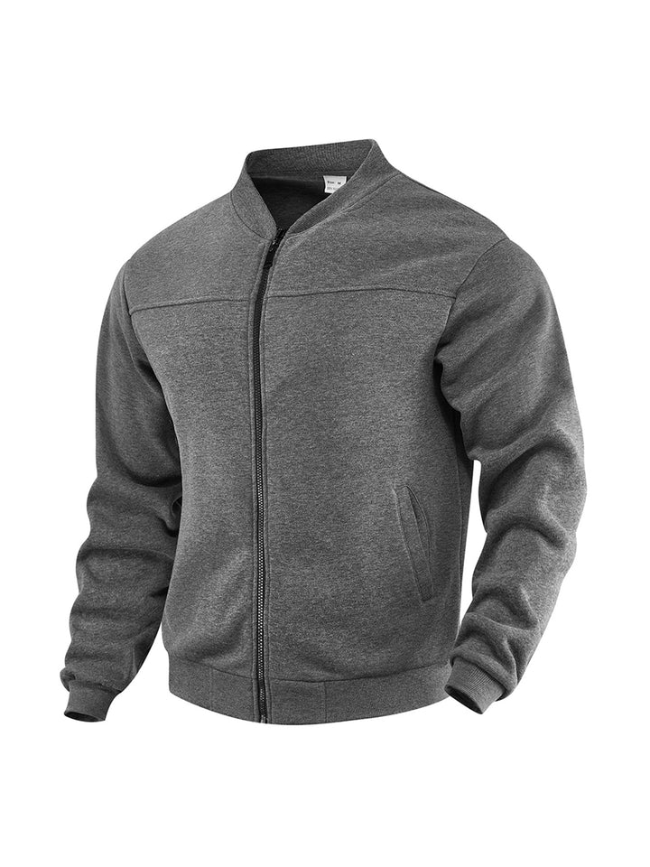 Men's Sporty Bomber Jacket Lisslune